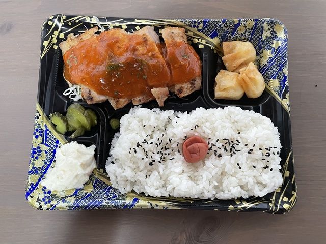 毎食しっかりとしたお弁当が出ます☆