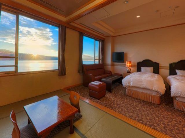 館内の景色…絶景ですね…