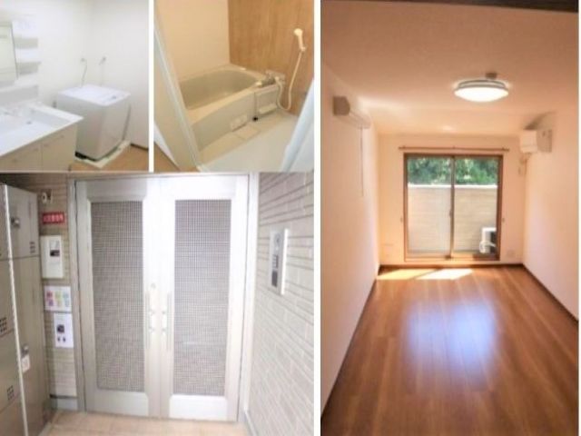 築浅個室寮が大人気！オートロックで洗濯機もお部屋内にあるため初めての一人暮らしも安心！