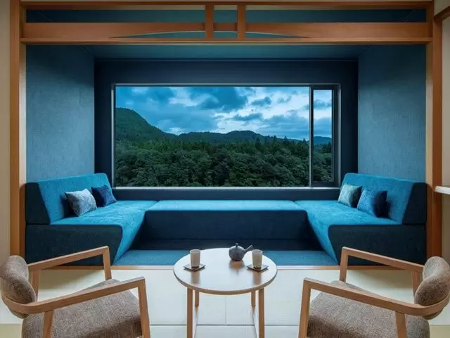 いつもの生活から離れて別世界を五感で感じることができるお部屋は圧巻です。
