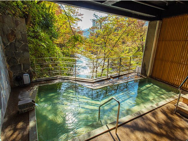 種類豊富な温泉に、毎日入浴できます◎