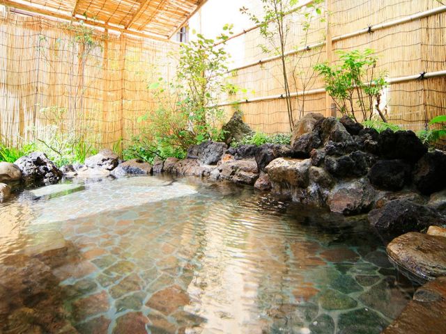 温泉利用も可能です！疲れた日にはリフレッシュできます！