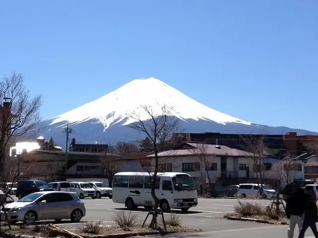 富士山も近くにあります！絶景ですね！