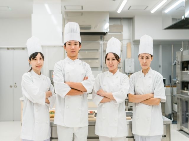 ビュッフェ会場の洋食調理がメインとなります