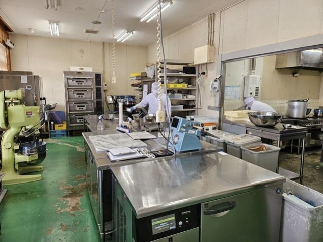 洋菓子工房の作業場になります！