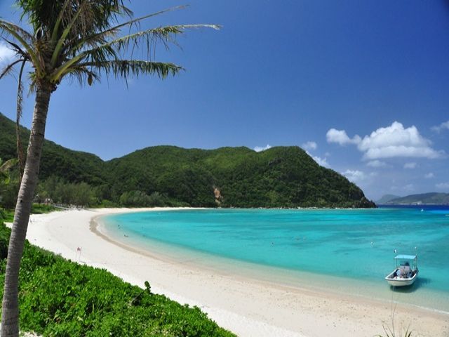 渡嘉敷島内No,1ビーチ★★
ケラマブルーを毎日見れちゃう贅沢な島暮らしっ！！！