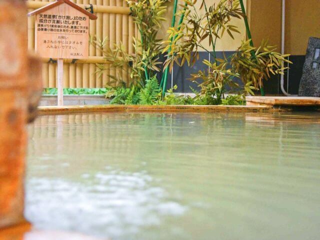 お肌がすべすべになると評判の「白金温泉」にも入り放題！