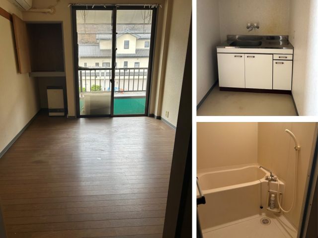 寮はフローリング6畳！バストイレ別なのでとっても快適！