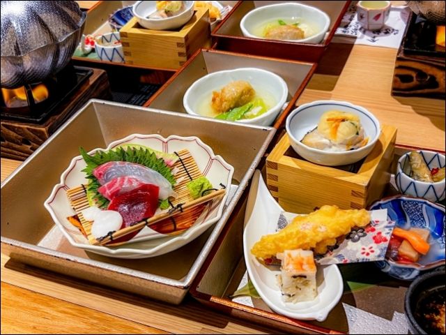 会席料理のご提供もお願いします♪