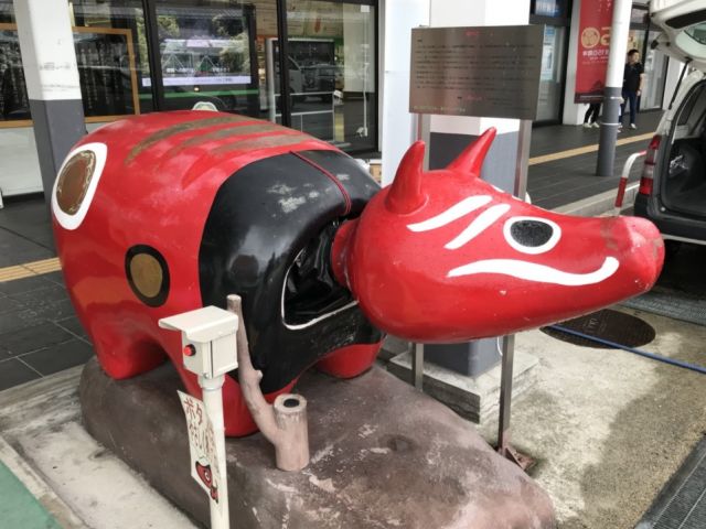 会津といえば赤べこ！