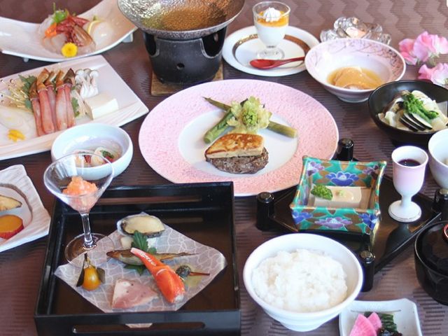 ご提供いただくお料理のイメージです。