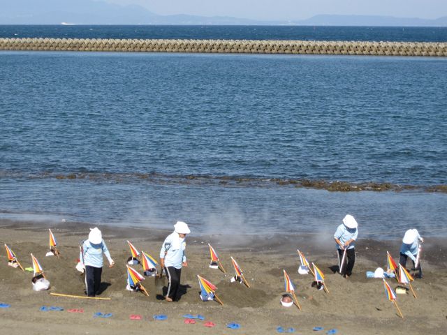 名物「砂むし温泉」！