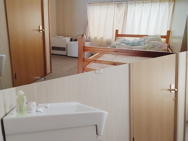 寮は綺麗な個室寮です☆
スタッフさんからも好評!!