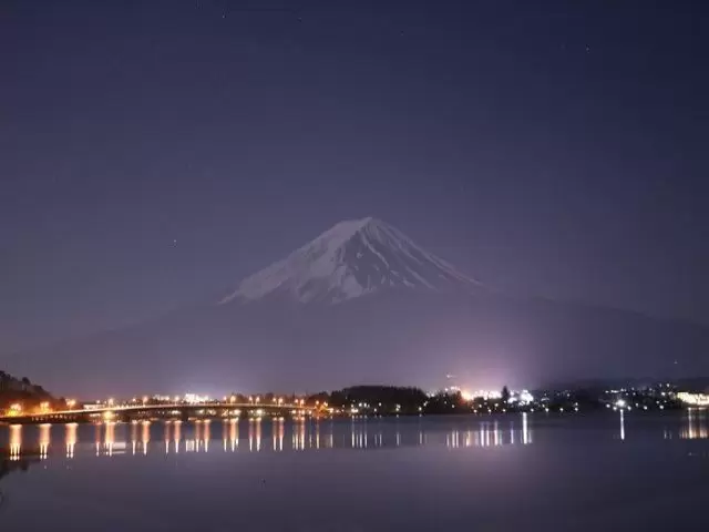 ☆夜の富士も魅力的☆
