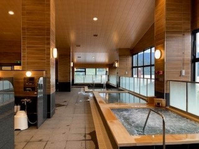 日帰り温泉施設を無料で利用できます☆
新設された温浴施設でサウナもあります！