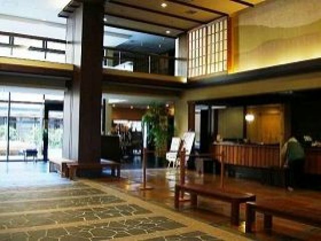 フロントの雰囲気です
和テイストな落ち着きを感じる宿泊施設です