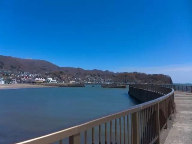 目の前にすぐ広がる大海原と絶景の噴火湾(^^)/