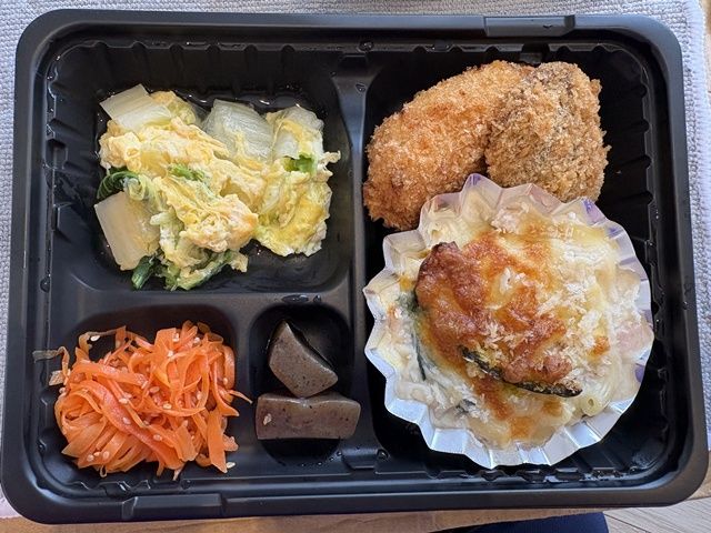 美味しいお弁当が食べられます☆