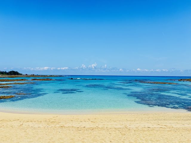 きれいな海が広がってます！