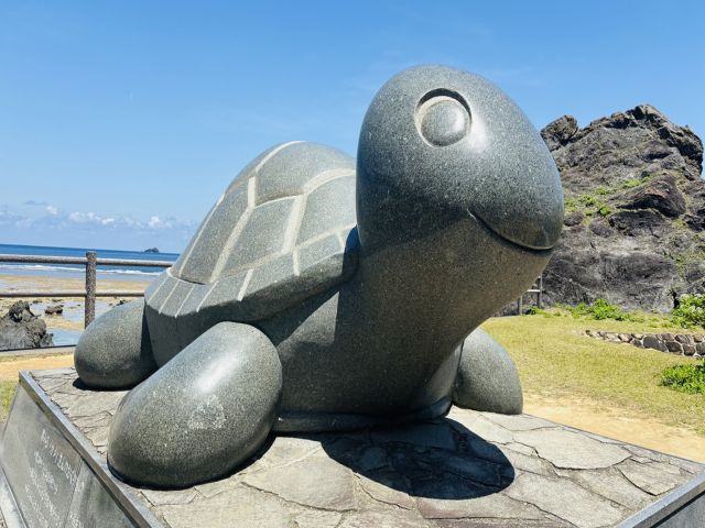 夢を叶えるかめさんが皆さんを待っていますよ。