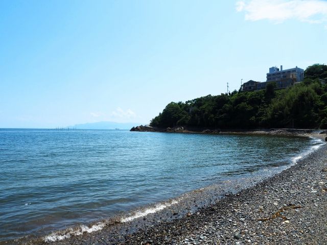 海もあるのでのんびりした雰囲気♪