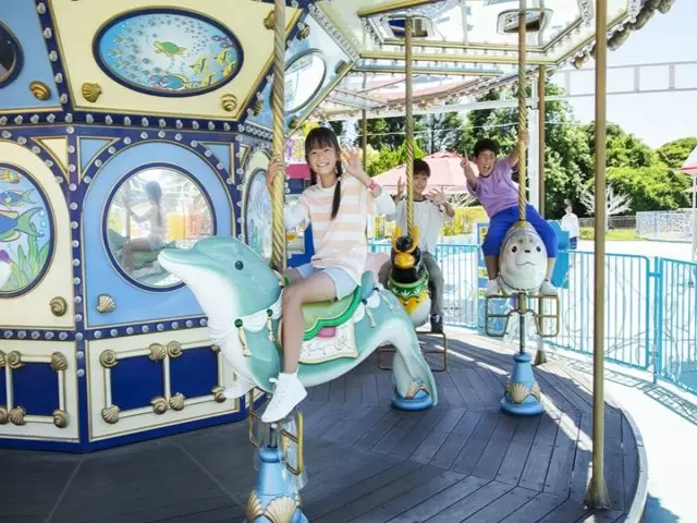 お子様向けの遊園地エリアのお仕事です◇
笑顔があふれる楽しい職場です!!