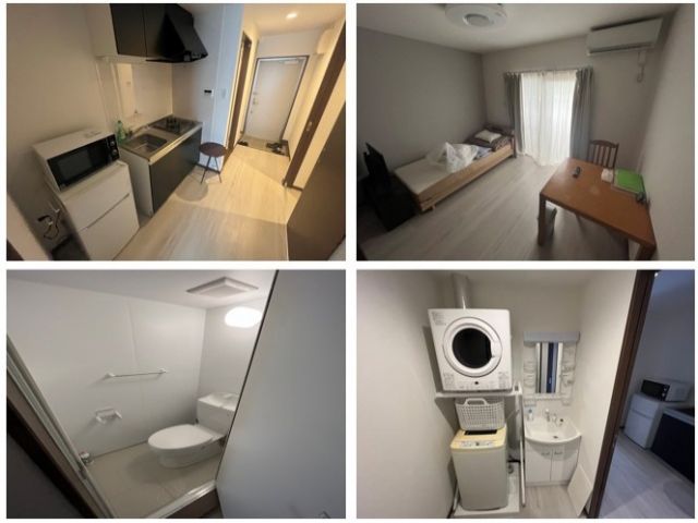 寮は完全個室寮です！
家具家電も整っておりとっても綺麗です♪