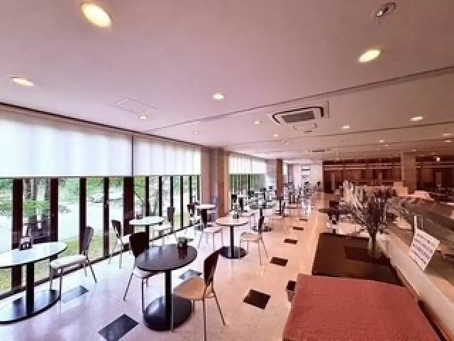 ホテルのレストランです！