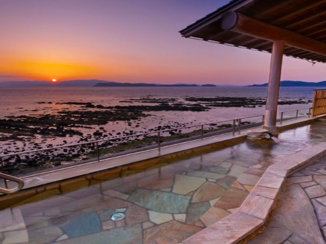 施設の露天風呂です♪