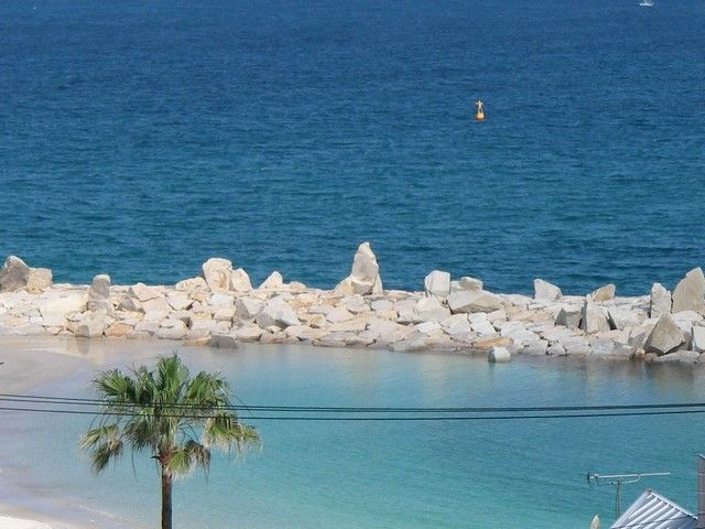 海の透明度は抜群です。