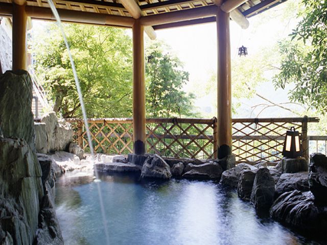 武田信玄も入っていたなんて噂も…。歴史好きにはたまらない温泉♪
