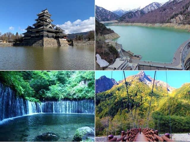 長野県には観光スポットもたくさんあります!!
お休みはシャトルバスを利用して観光に行こう！