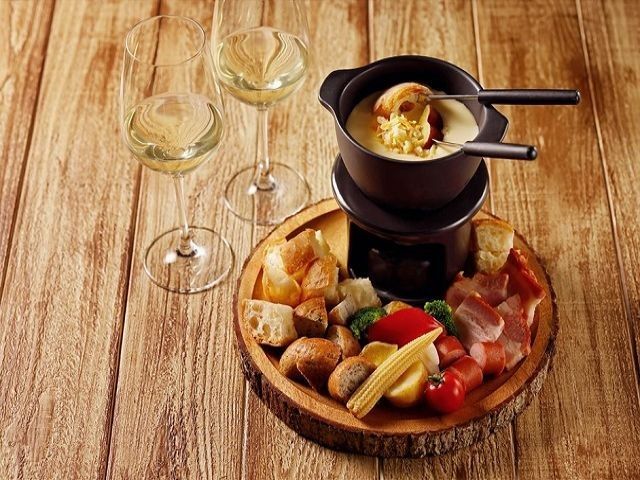 綺麗な内装でメニューもオシャレなんです！