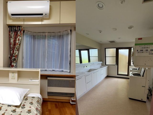 元ビジネスホテルの客室寮！！お風呂は温泉♪