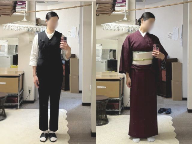 本格的な着物の着方も教えていただけます！