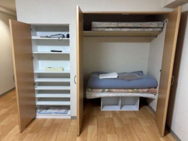 寮の内観（1R）になります。