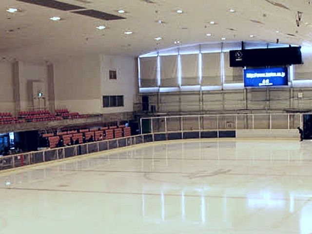 スケートリンクもあります♪