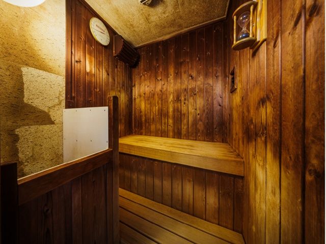 温泉だけではなくサウナも付いています！