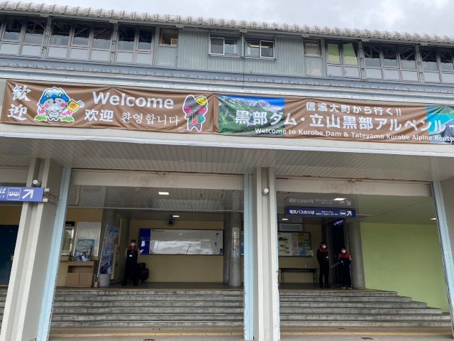 珍しい駅構内でのお仕事です！