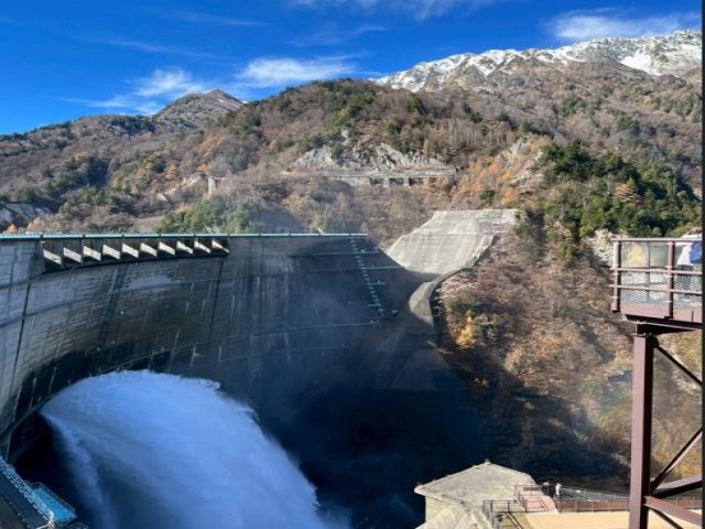 黒部ダムは必見です！