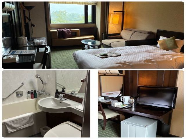 嬉しい客室寮！
部屋にはポットや冷蔵庫もあります！