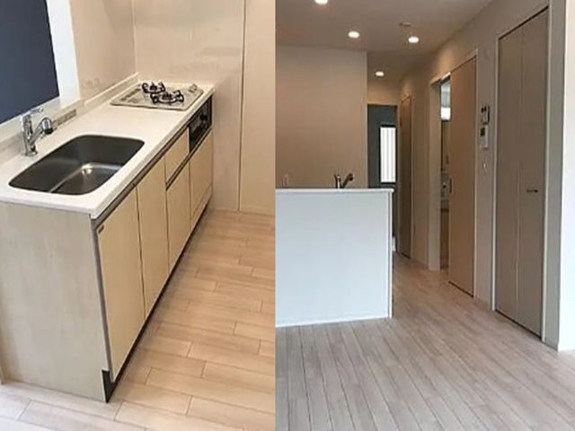 風呂トイレ付の快適な寮♪