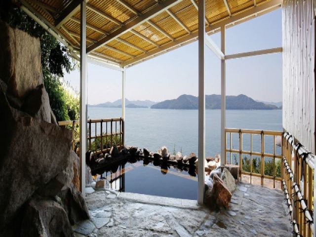 絶景を目の前に入るお風呂は格別です♪