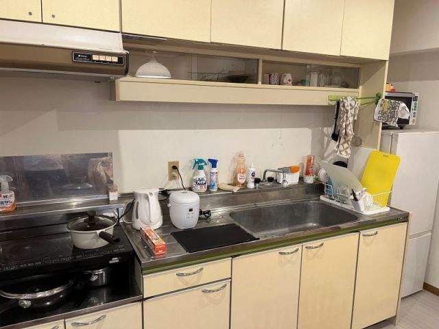 キッチンも広いので自炊も容易に出来ますね！