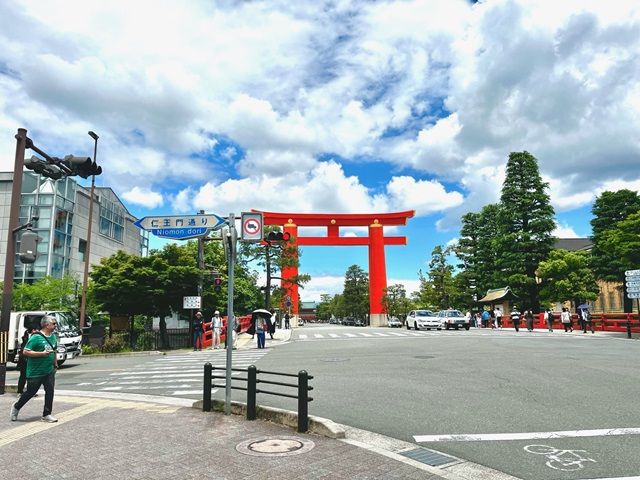平安神宮も散策がてら行ける範囲にありますよ☆