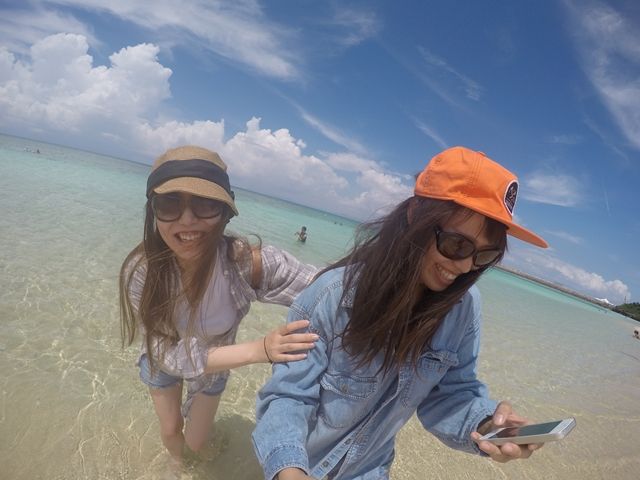 お休みの日や仕事帰りにも気軽に行けちゃうビーチです^^