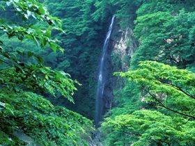 マイナスイオンたっぷりの温泉地