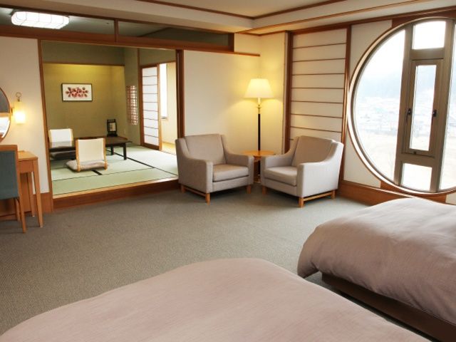 客室は広々しています