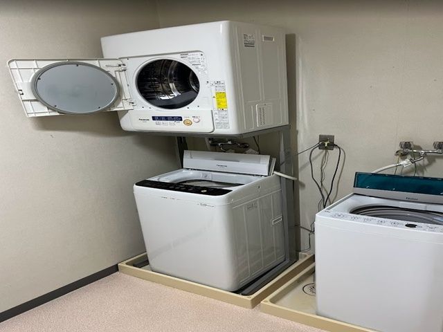 洗濯機・乾燥機完備！