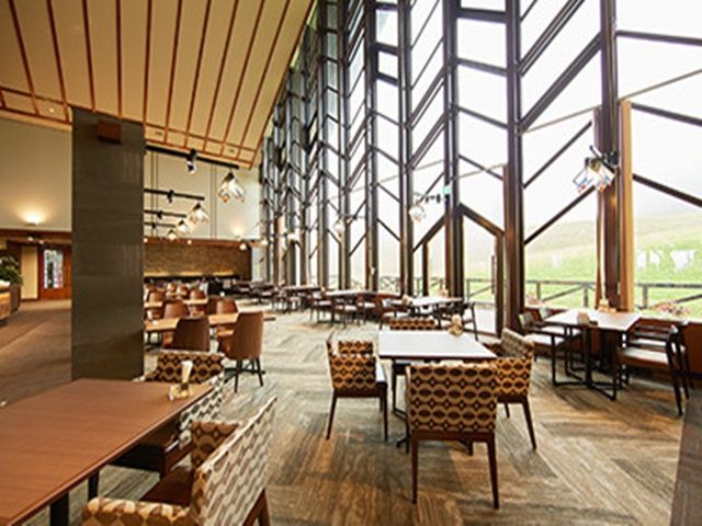 お食事会場も広く居心地◎